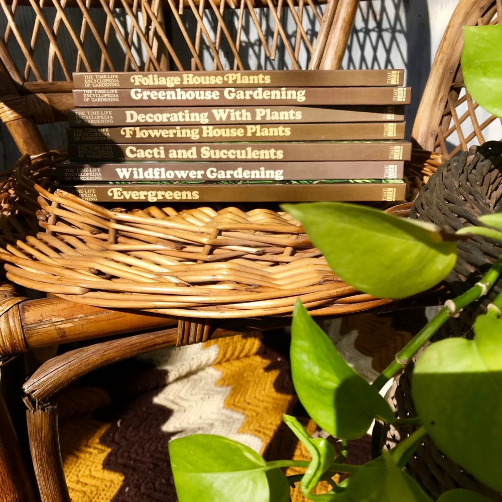 Vintage Time Life Encyclopedia of Gardening 70s books Indoor and outdoor plants
